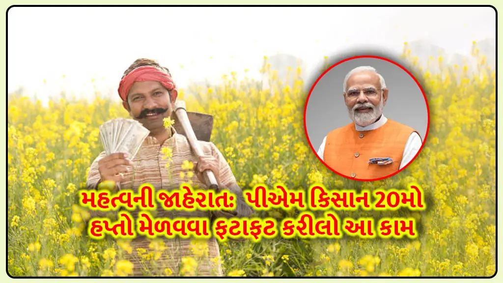 PM Kisan samman nidhi Yojana 20th installment required E-KYC, Aadhaar-Land Seeding