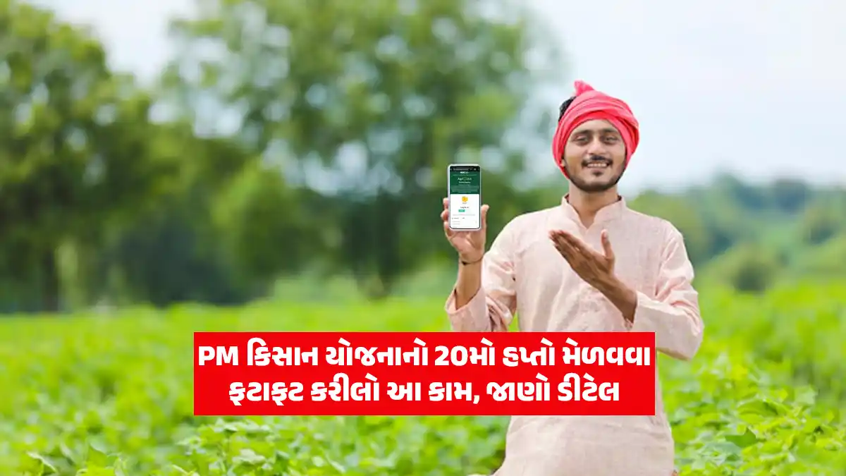 Gujarat Farmer Registry mandatory for pm Kisan 20th installment