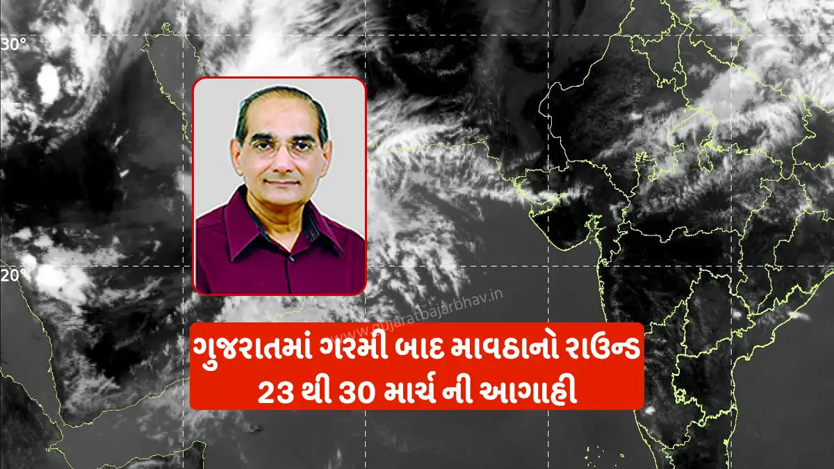 Gujarat weather news: Caution! Round of heatwave in Gujarat from 23 to 30 March Ashokbhai Patel forecast