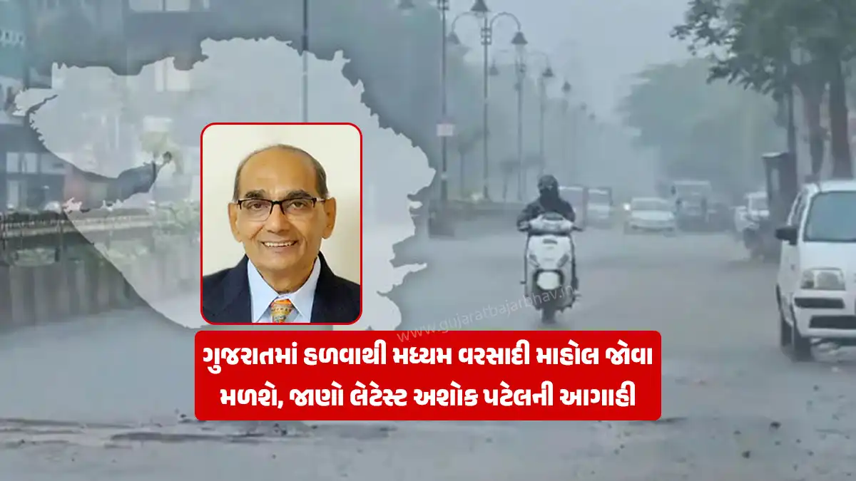 Gujarat Rain Updates: Light to moderate rainfall is expected across Saurashtra, Kutch, and Gujarat from September 17 to 23, according to Ashok Patel forecast
