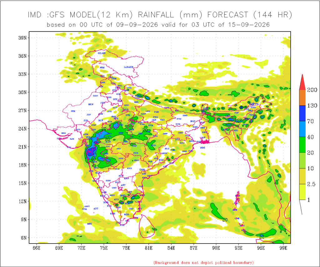 Gujarat weather Updates : સૌરાષ્ટ્ર અને કચ્છ ગુજરાતમાં વરસાદના સંજોગોમાં સુધારો થવાની શક્યતા 9 થી 16 સપ્ટેમ્બર અશોક પટેલની આગાહી 2 image
